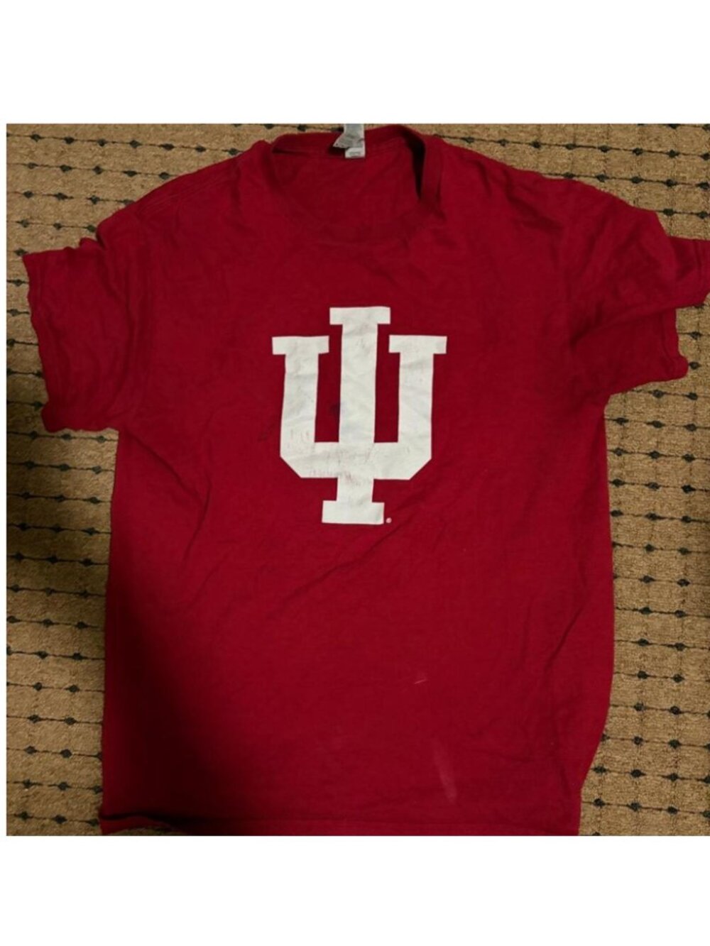 INDIANA UNIVERSITY - IU Red T-shirt, Size M